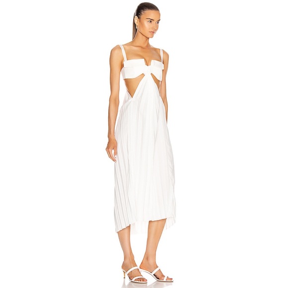 NWT Dion Lee Runway Bra Pleated Dress 0 - Picture 5 of 10